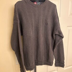 Ralph Lauren Men's Crewneck Sweater in Dark Brown